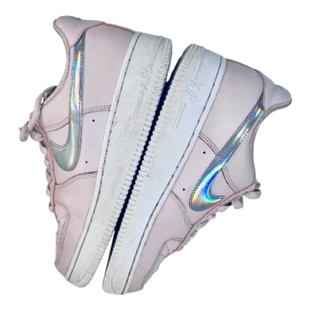 Nike Air Force 1 Low Pink Iridescent Cj1646-600 size 7.5 - Picture 3 of 7